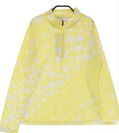 MUNSING WEAR レディース ハーフジップ シャツ イエロー　３Ｌ　新品 MUNSING WEAR レディース ハーフジップ シャツ イエロー 3L 新品