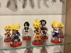 ドラゴンボール ワールドコレクタブル 貴重なビーデルを含む7体セットのサムネイル