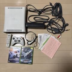 Xbox 360 本体 HDDなし ジャンク ソフト2本 - メルカリ