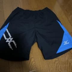MIZUNO バドミントンパンツ ブラック ✖️ブルー XSサイズのサムネイル