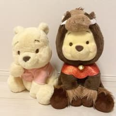 プーさん　ぬいぐるみ　干支　馬　ウマ　ETO 2026 ディズニーストア　M ディズニーストア プーさん ぬいぐるみ(M) ETO collection 2026 干支