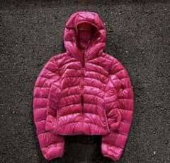 old UNIQLO 00s down jacket y2k pinkのサムネイル
