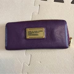 まーさん専用!!  MARC BY MARCJACOBS 財布 紫のサムネイル