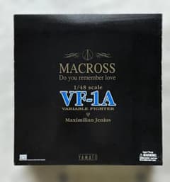 【絶版・希少】YAMATO 1/48 VF-1A マックス機 完全変形 マクロスのサムネイル