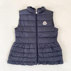 正規品　MONCLER ダウンベスト フリル ロゴワッペン 140 キッズ 紺 m84011345643_1.jpg?1776875740