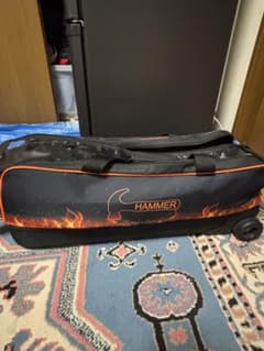 n*k様 HAMMER ボウリングバッグ 3個キャスター付きのサムネイル