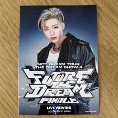 NCT DREAM 드리쇼 4 라이브 뷰잉 특전 스티커 디에민
