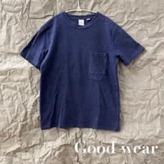 Good wear グッドウェア Tシャツ ネイビーのサムネイル