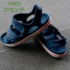 【crocs】サンダル J3　男の子　21センチのサムネイル