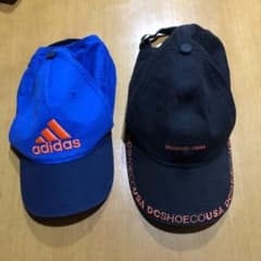 DC shoes / adidas 子供用帽子 2個セットのサムネイル