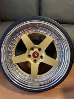 19インチ ワーク ジスタンスw5s 9.5の16 114.3 1本のみ | Mercari