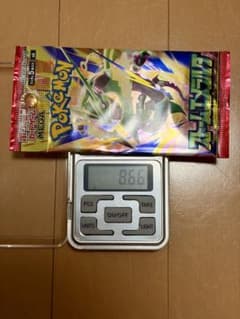 8.66g 金属反応良し ストームエメラルダ　未開封パック ポケモンカードのサムネイル