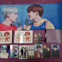 しろくま様専用出品　BTS　ホソク&ユンギ　スローガンセットのサムネイル