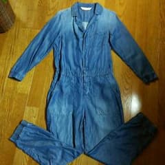 ZARA デニムオールインワンのサムネイル