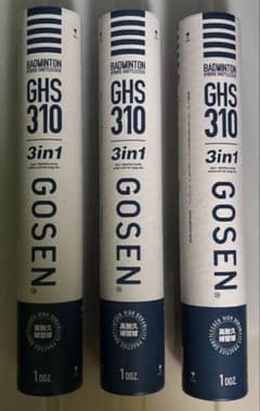 GOSEN ハイブリッドバドミントンシャトル　4番　12個入り　3本 GOSEN ハイブリッドバドミントンシャトル 4番 12個入り 3本 - メルカリ