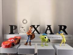 Happy 복권 픽사 A상 픽사 캐릭터즈&픽사 로고 피규어 세트