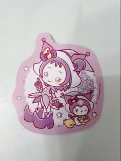 レア✨おジャ魔女ドレミ　おんぷ　クロミ　コラボステッカー　シール♡のサムネイル