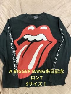 超レアS！ローリングストーンズ A BIGGER BANG ツアー来日記念ロンT 超レアS！ローリングストーンズ A BIGGER BANG ツアー来日記念ロンT