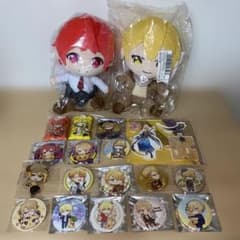 センラ　缶バッチ・ぬいぐるみ・マスコット等グッズセット Yahoo!オークション -「センラ」(コミック、アニメグッズ) の落札相場