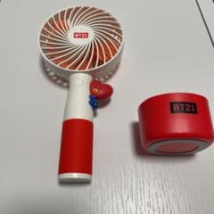 BTS BT21 LED扇風機 TATAのサムネイル