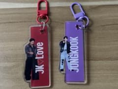 現品限り☆BTS ジョングク アクリルキーホルダーセット - メルカリ
