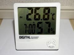 エンペックス気象計 温湿度計 デジタル 時計 カレンダーのサムネイル