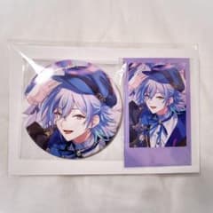 星導ショウ 誕生日グッズ 2025 箔押し缶バッジ＆チェキ風カードのサムネイル