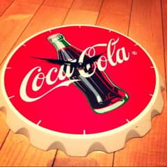 コカコーラ 王冠型掛け時計のサムネイル