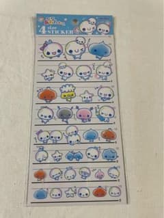 ぷくぷくあわわちゃんシール 4サイズステッカー