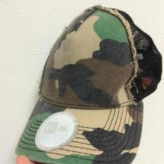 NEW ERA  カモフラ柄メッシュキャップのサムネイル
