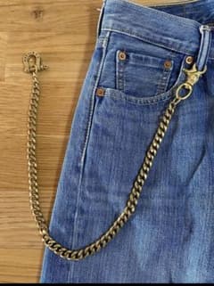 ウォレットチェーン　真鍮のサムネイル