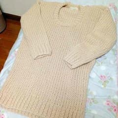 本日限定価格 マーキュリーデュオ チャンキーロングニットワンピースのサムネイル
