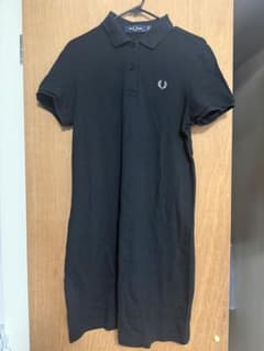 FRED PERRY ポロワンピース 黒のサムネイル
