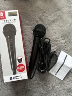 来週処分予定！Switch カラオケマイク HORI NSW-088のサムネイル