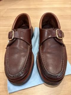 ラッセルモカシン モンクストラップ モカシン Russell Moccasin モンクストラップ シューズ - メルカリ