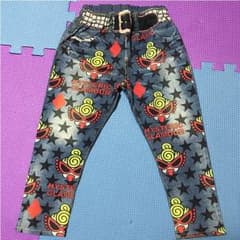 ヒスミニ フェイクデニムパンツ 110cmのサムネイル