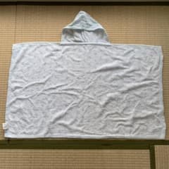 ミキハウス　ポンチョ　バスタオルのサムネイル