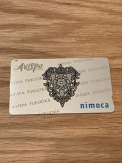 アビスパ福岡　nimoca　ICカード　チャージなし レア品 スイカ 無記名 nimoca（ニモカ）Suicaカード代替可 | Amazon 記念グッズ