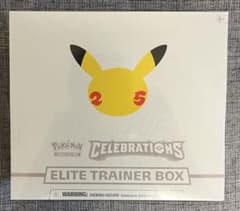 英語版 25周年 セレブレーション エリートトレーナーボックス 未開封