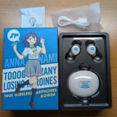 ワイヤレスイヤホンANIMA AOW04「負けヒロインが多すぎる！」コラボモデル アニメ『負けヒロインが多すぎる！』と完全ワイヤレスイヤホン