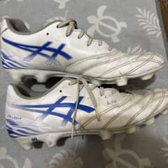 asics DS LIGHT サッカースパイク ホワイト×ブルーのサムネイル