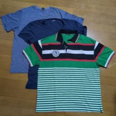 3L メンズ　半袖シャツ　 Tシャツ 3点セットのサムネイル