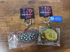 もうどく展2ラバーキーホルダー　ミツユビハコガメ　ポルカドットスティングレイのサムネイル