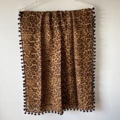 レア！シルクウール 大判ストール 未使用品 シトラスのサムネイル