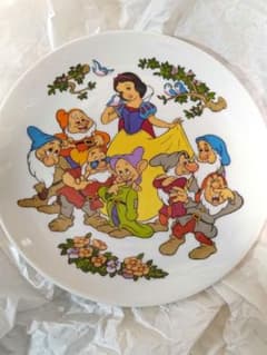 希少美品 ディズニー 白雪姫 インテリアプレート 絵皿 スノーホワイト