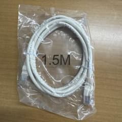 LANケーブル 1.5m 9本セット ホワイト 新品未使用　ノーブランドのサムネイル