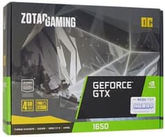 ZOTAC GAMING GeForce GTX 1650 OC GDDR6のサムネイル