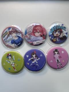 ホロライブ 缶バッジ 6種セット まとめうりのサムネイル