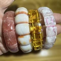 Thumbnail of P-11天然石ブレスレット 4本セット