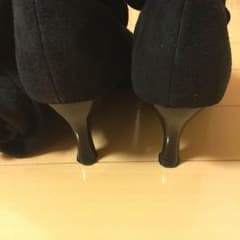 ニーハイブーツ 黒のサムネイル